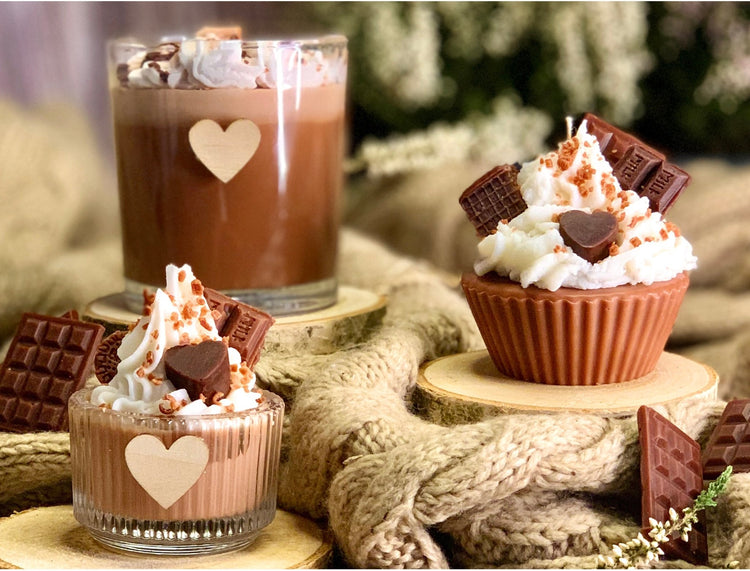 Candles imitating sweets